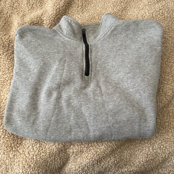 Taylor Swift Gray The Eras Tour  1/4 Zip-Up Sweater - Picture 15 of 15